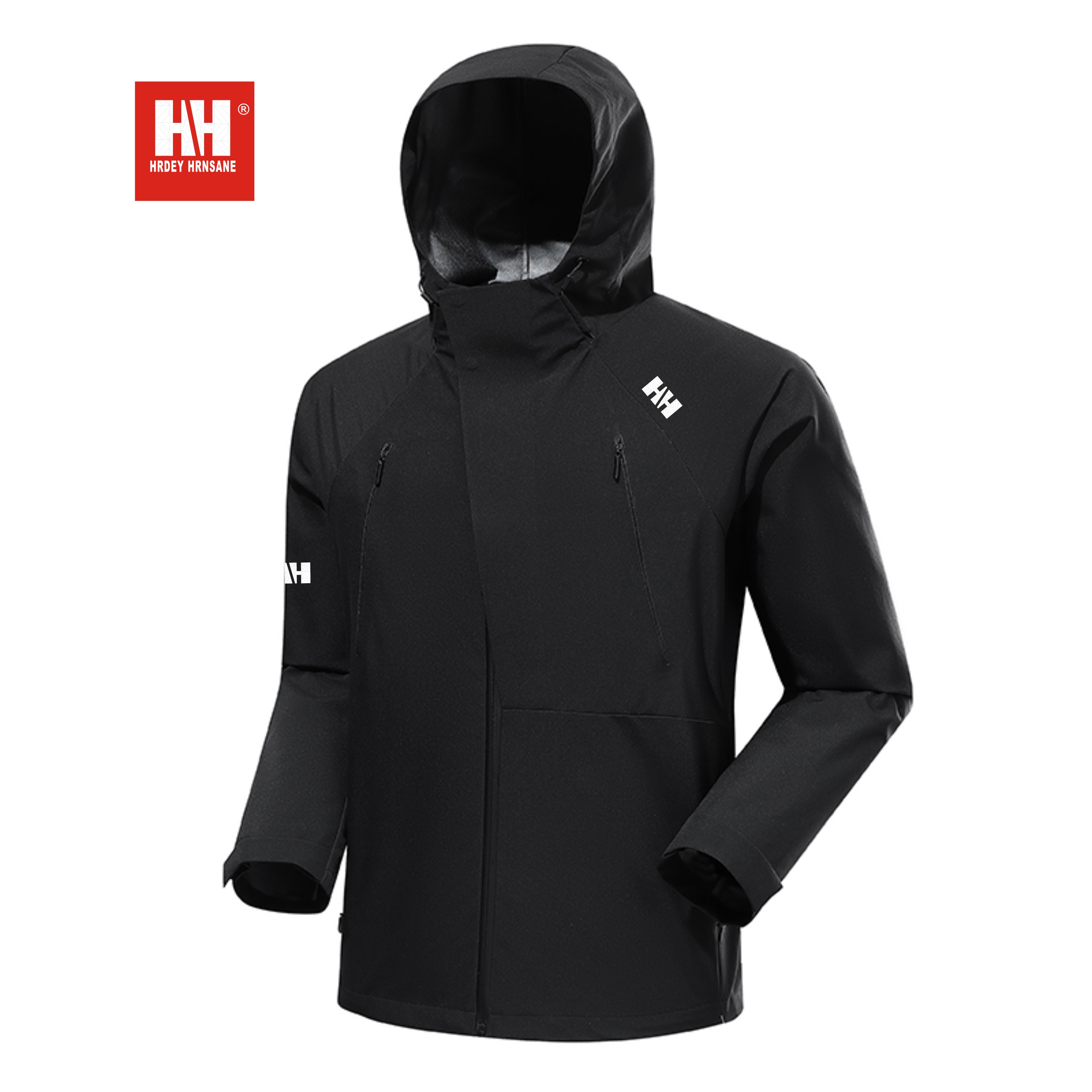 正品HH挪威航海25新蛇年限定专业户外运动防风防水软壳压胶冲锋衣