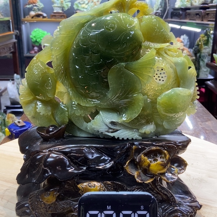 顺***然玉家居摆件玄关摆件