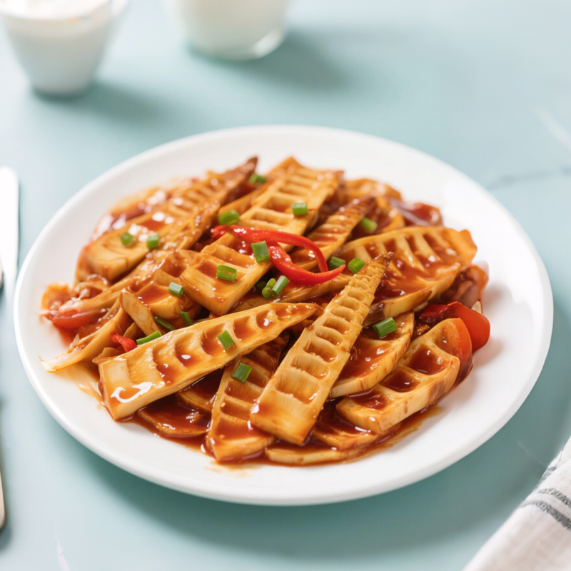 油焖笋烤笋即食嫩尖酱菜多种吃法下饭菜竹笋丝