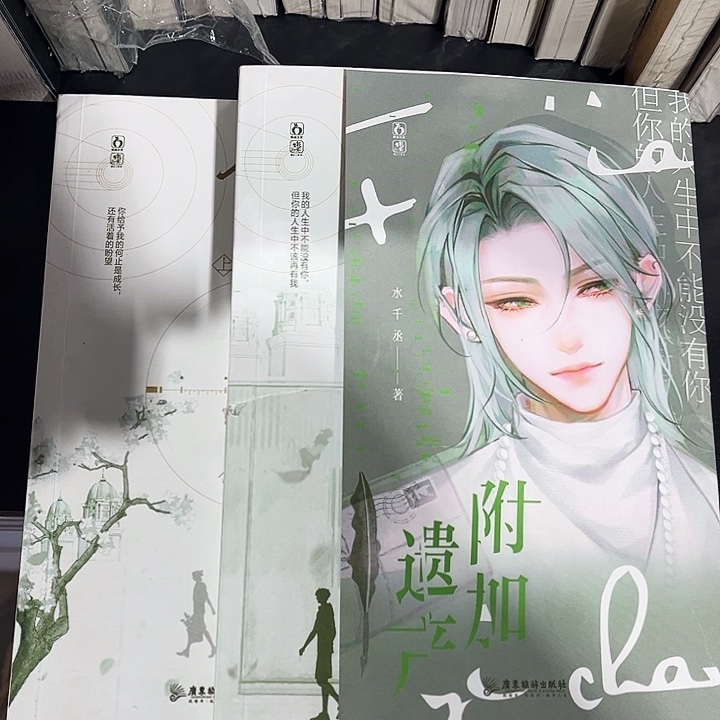 附加遗产全新全套两本带周边