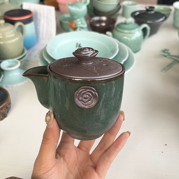 小米茶器龙泉青瓷