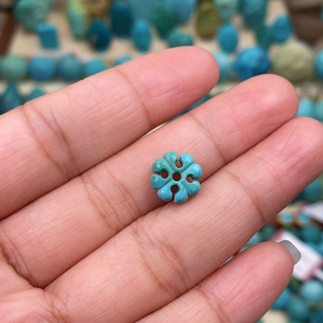 绿松石珠宝奇石未镶嵌