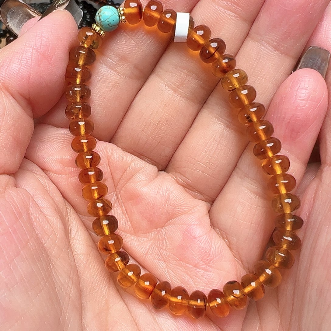 琥珀未镶嵌裸石抚顺琥珀10487-2六