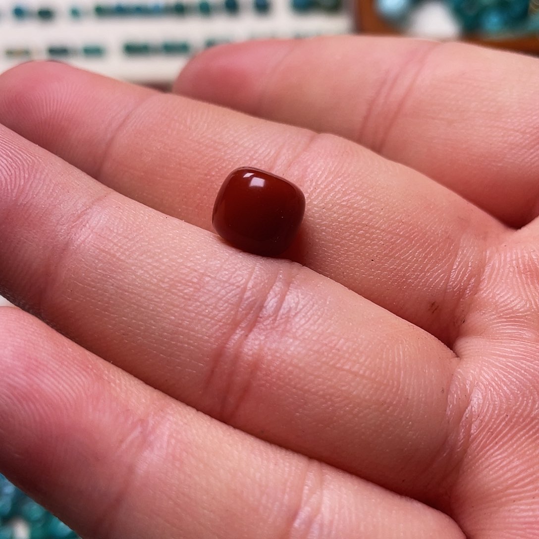 南红玛瑙配饰9.5未镶嵌