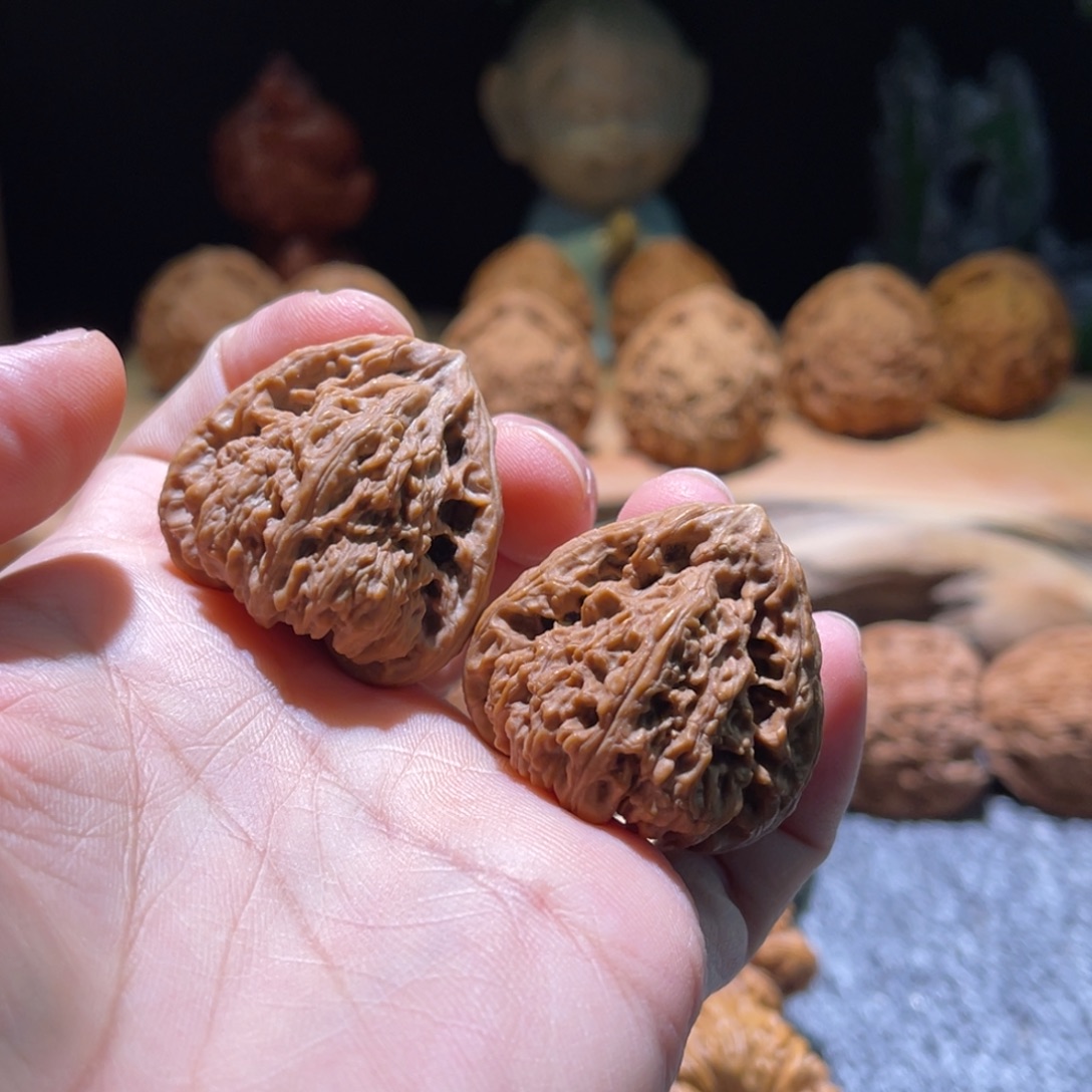 念***念吊坠文玩核桃228号佛肚有黄
