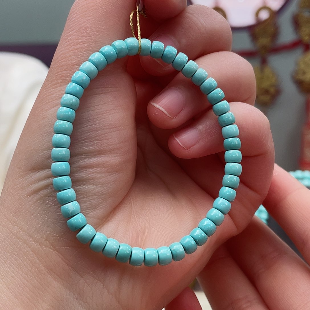 绿松石手串未镶嵌