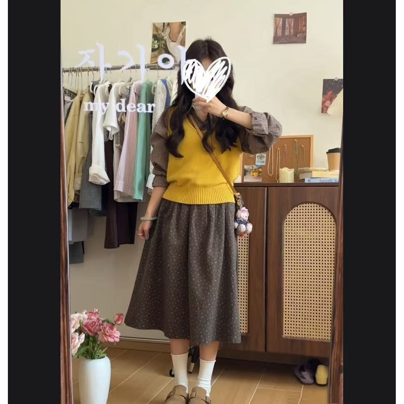 气质法式半身裙上衣裙子女装复古甜美清新时尚套装