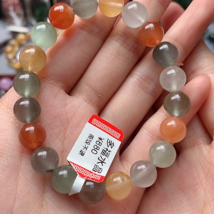 水晶手绳未镶嵌天然