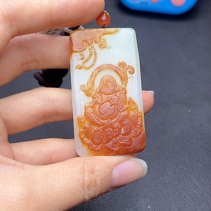 和田玉挂件未镶嵌N