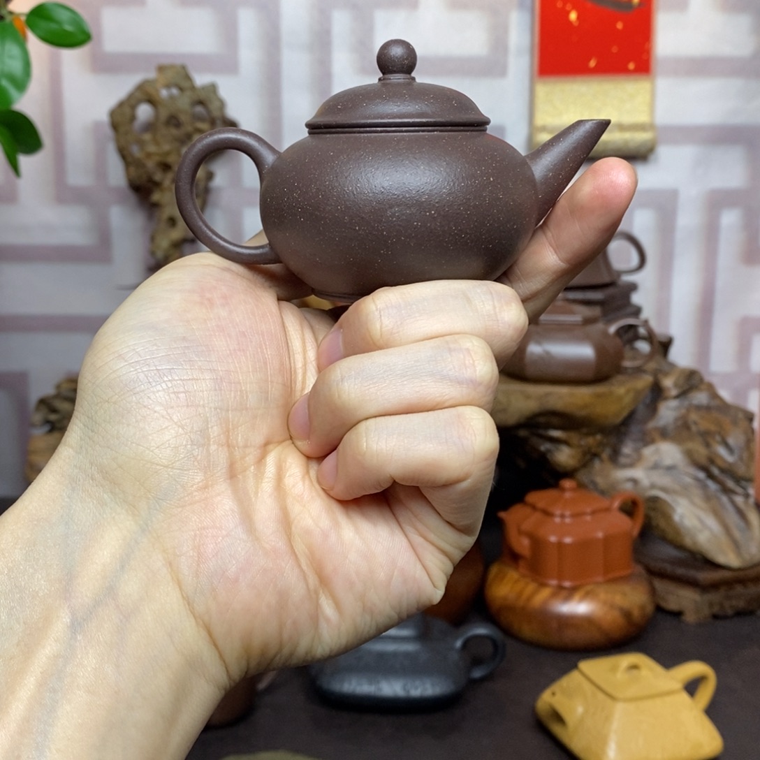 紫砂茶壶紫砂茶具天青水平
