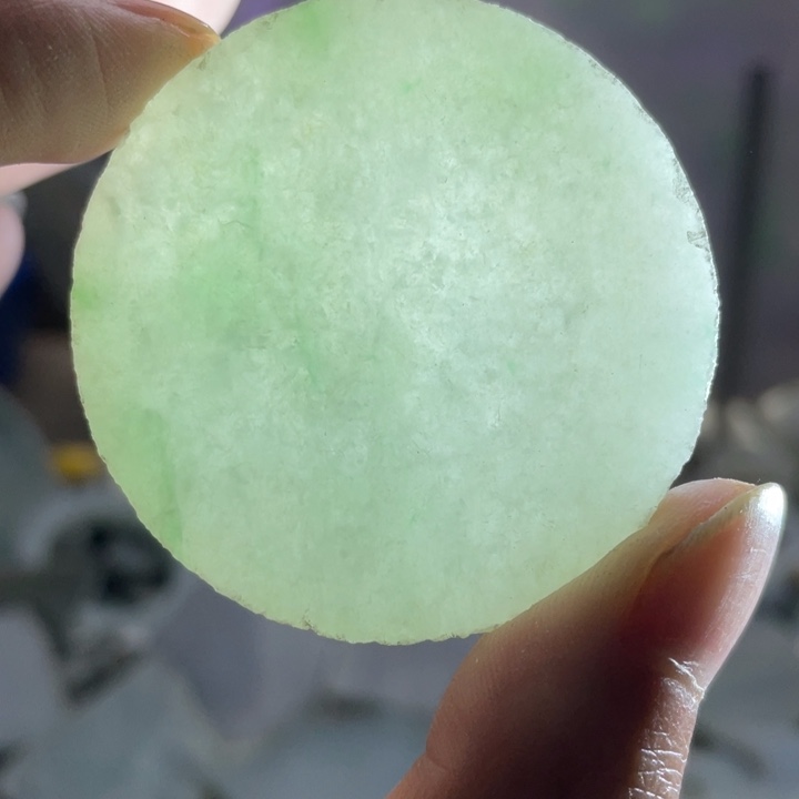 翡翠未镶嵌挂件K缅甸天然翡翠片料