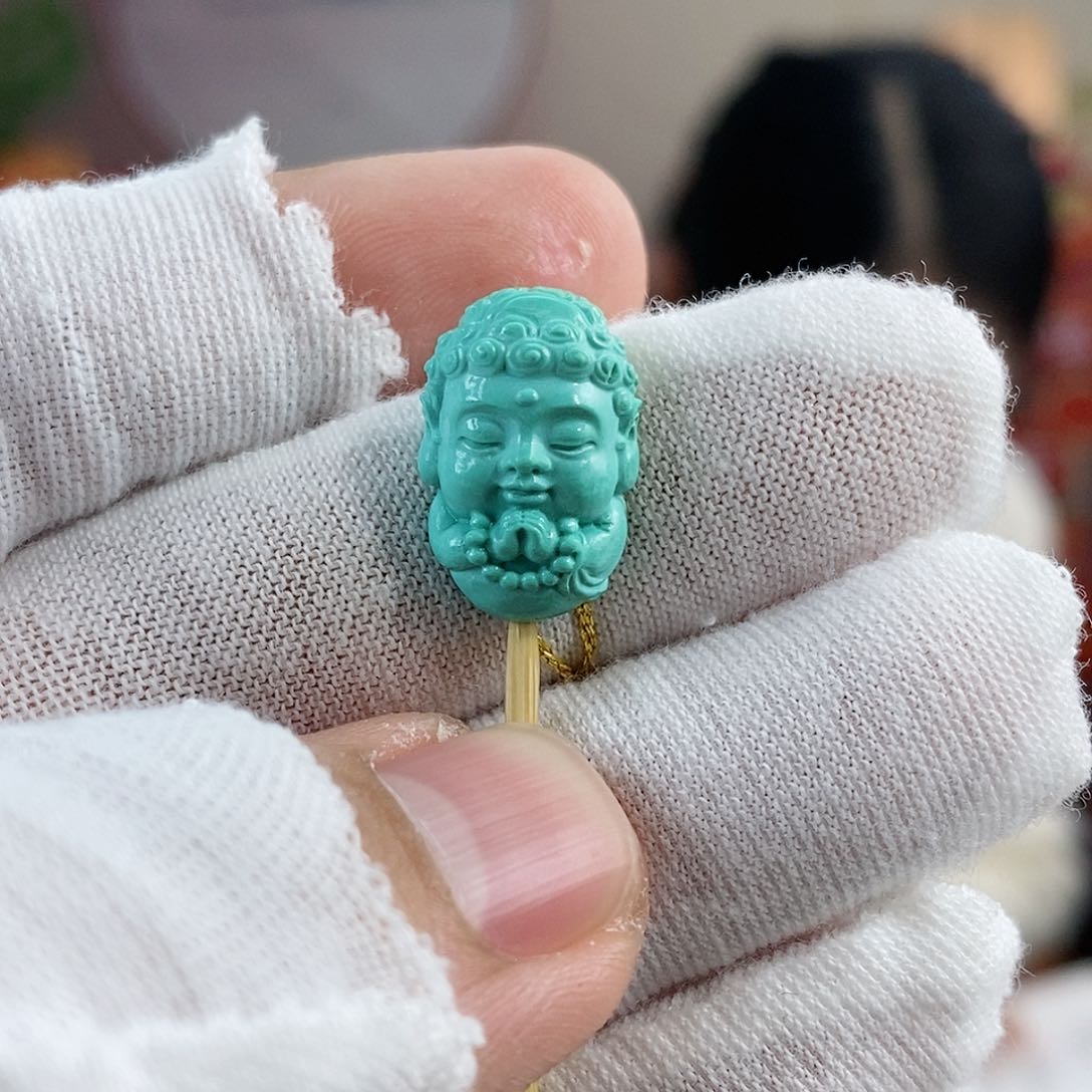 绿松石珠宝奇石未镶嵌