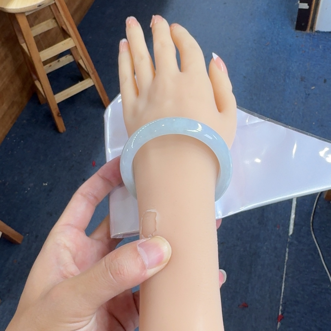 翡翠未镶嵌手镯纯天然缅甸翡翠A货