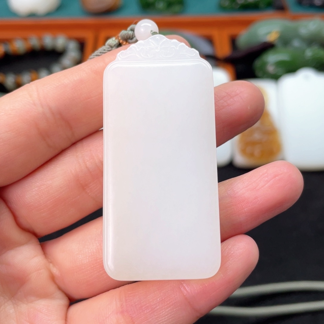 和田玉挂件未镶嵌