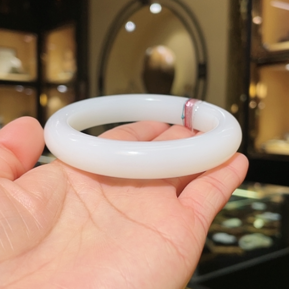 【闪购商品】和田玉手镯未镶嵌59.8#69.4g