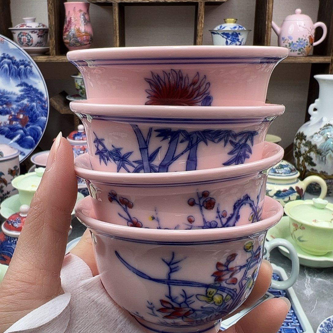 陶瓷摆件景德镇陶瓷567老厂瓷11