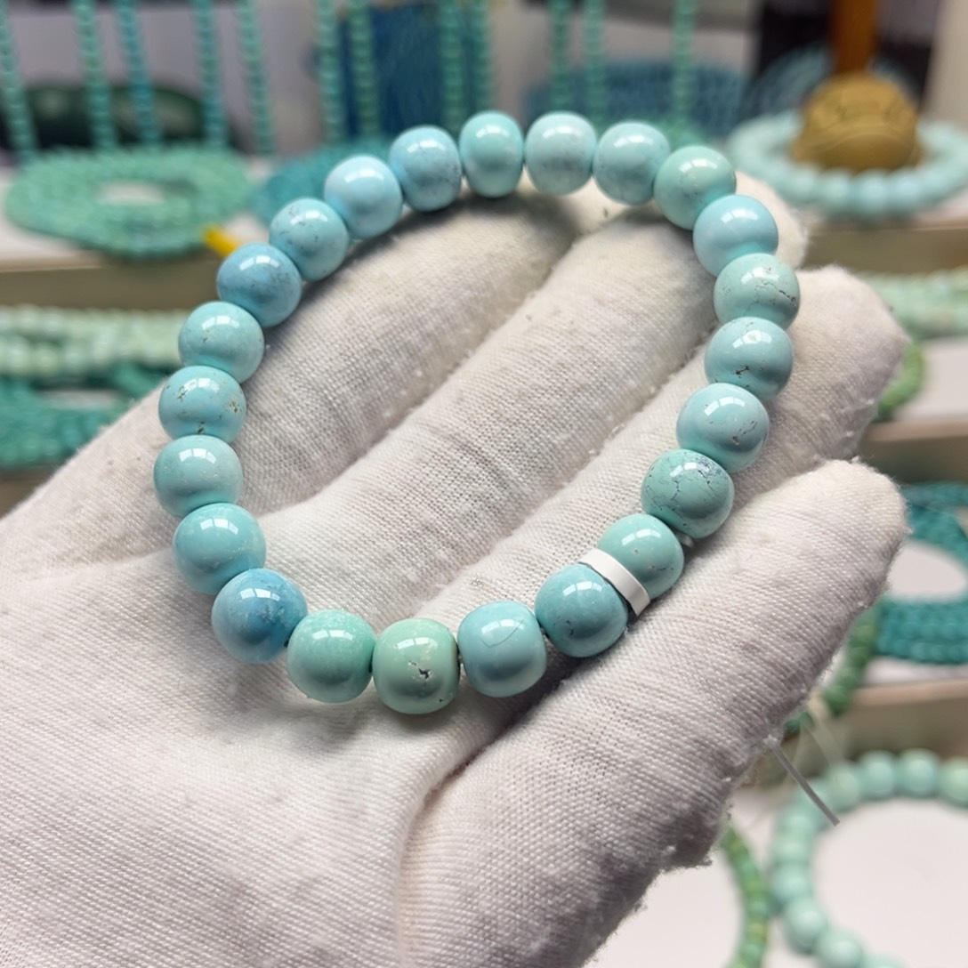 绿松石未镶嵌手链