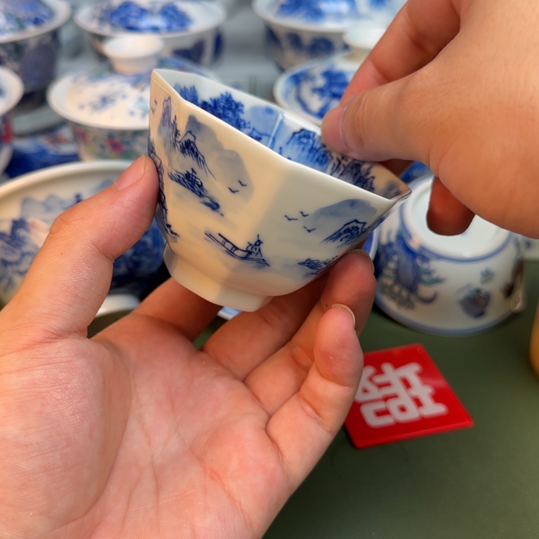 彦祖纯手工手绘茶具119