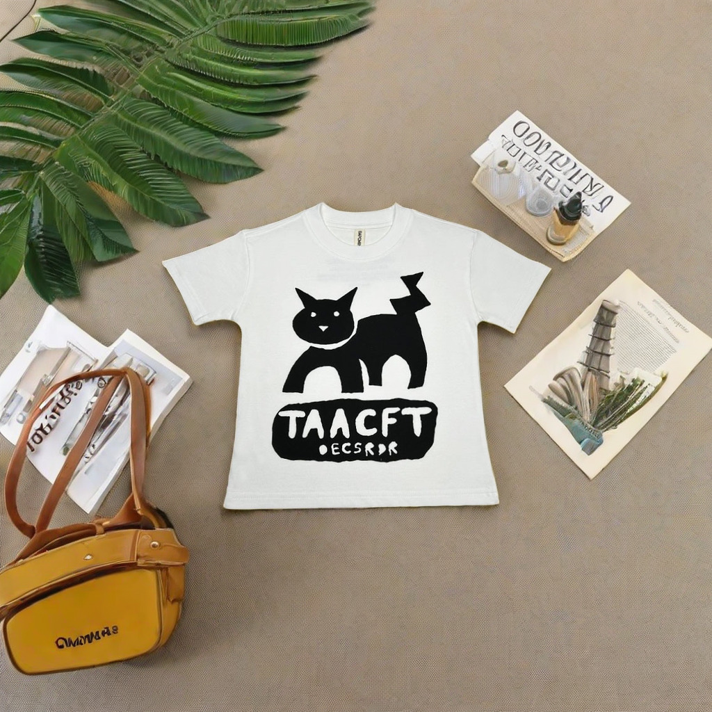 4009【黑猫王子】休闲儿童短袖