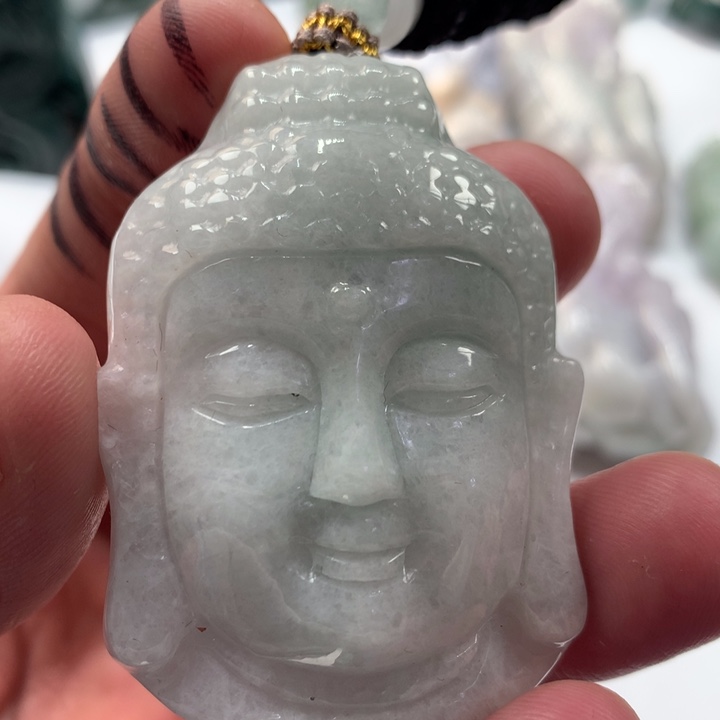 翡翠未镶嵌颈饰保真天然a货翡翠