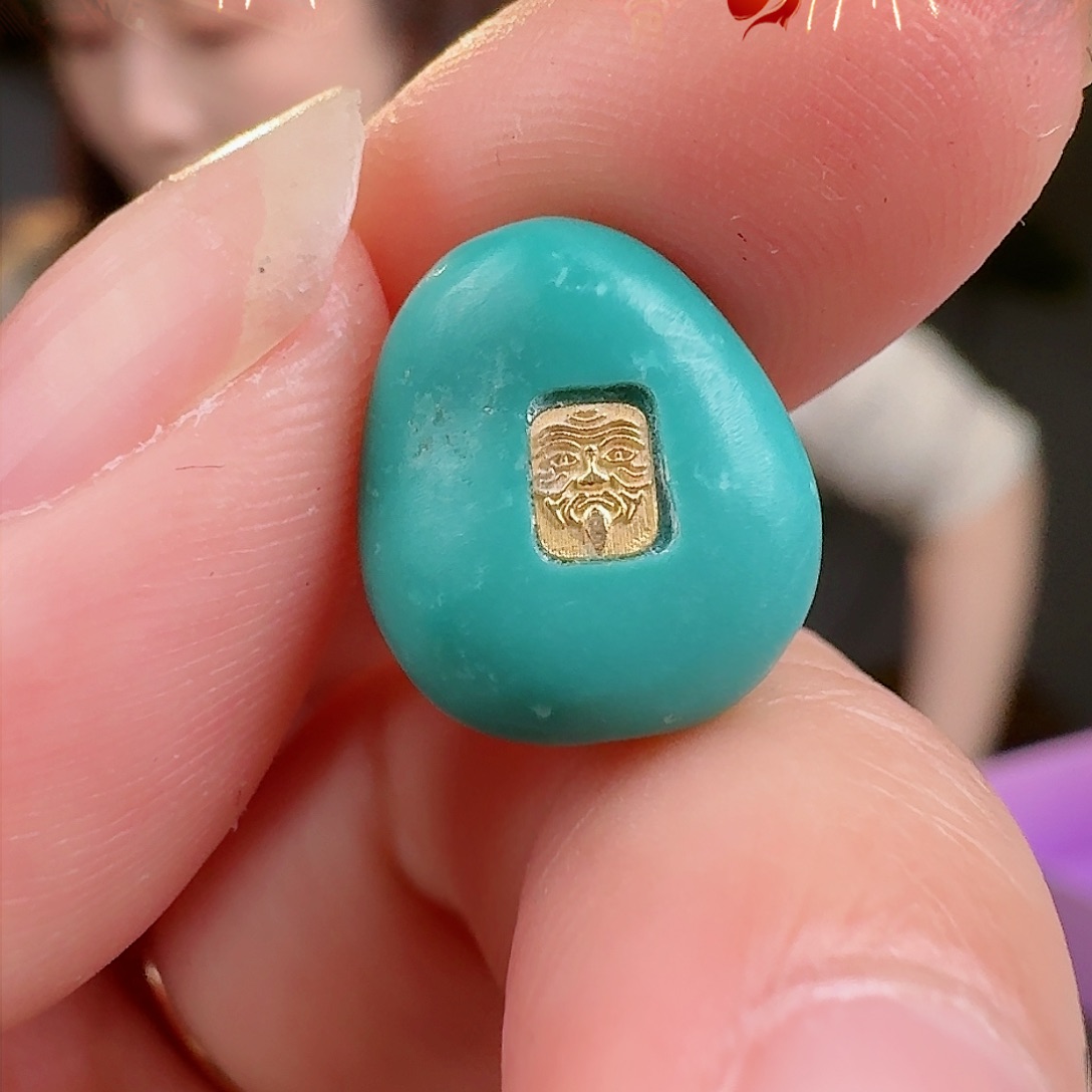 绿松石珠宝奇石未镶嵌