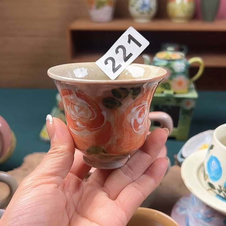 杯景德镇陶瓷手绘作品221