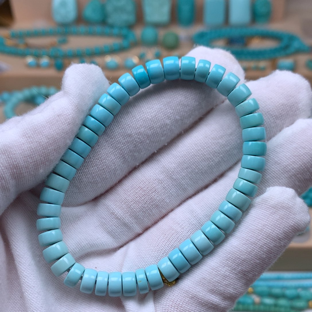 绿松石珠宝奇石未镶嵌