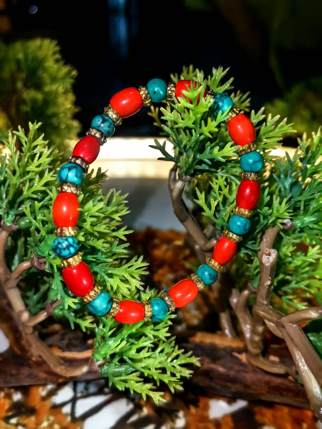 LSS602民族小米珠手串（无礼盒）