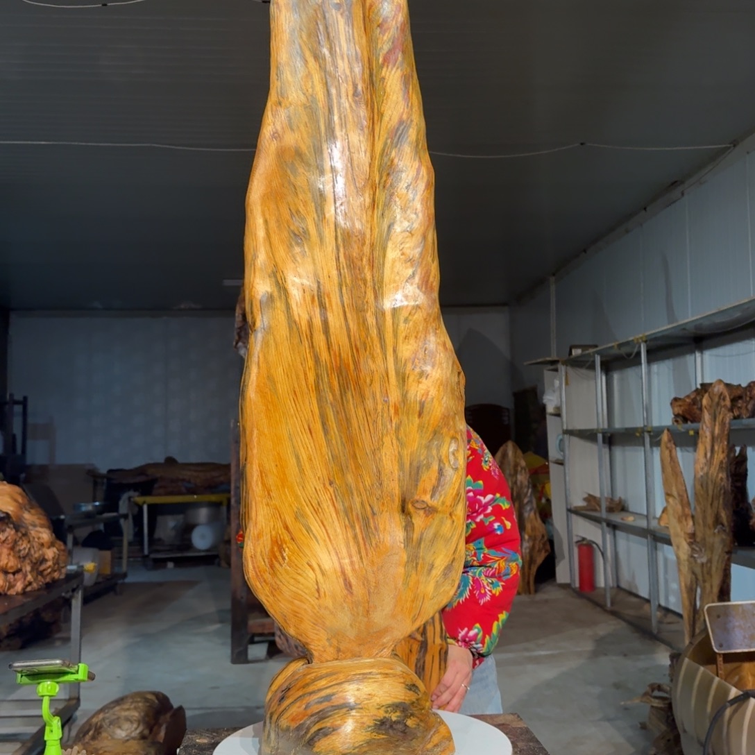 用***5木佳友琥珀木摆件76