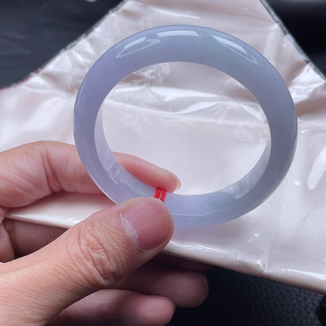 翡翠未镶嵌手镯手镯51.5