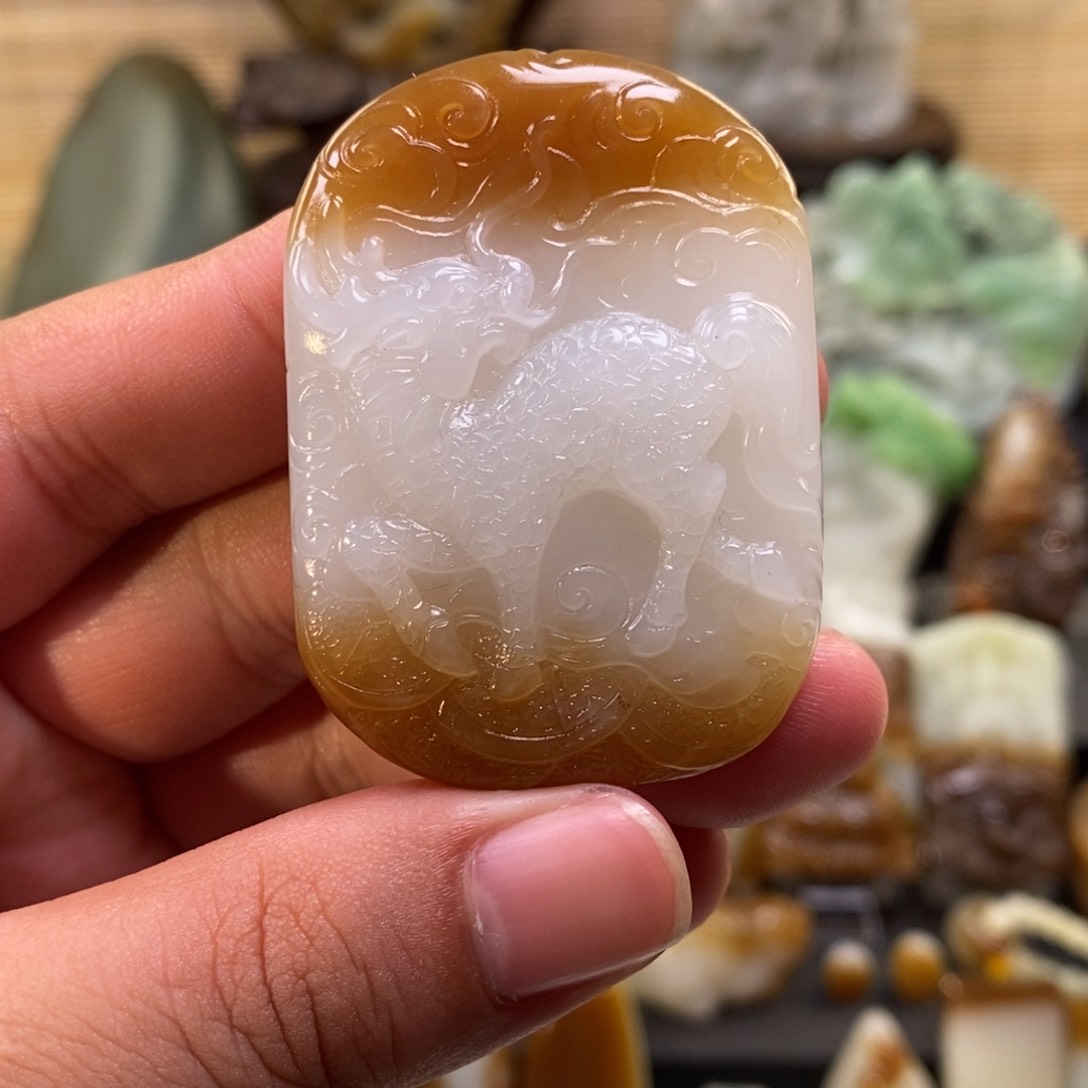 和田玉未镶嵌颈饰要****远