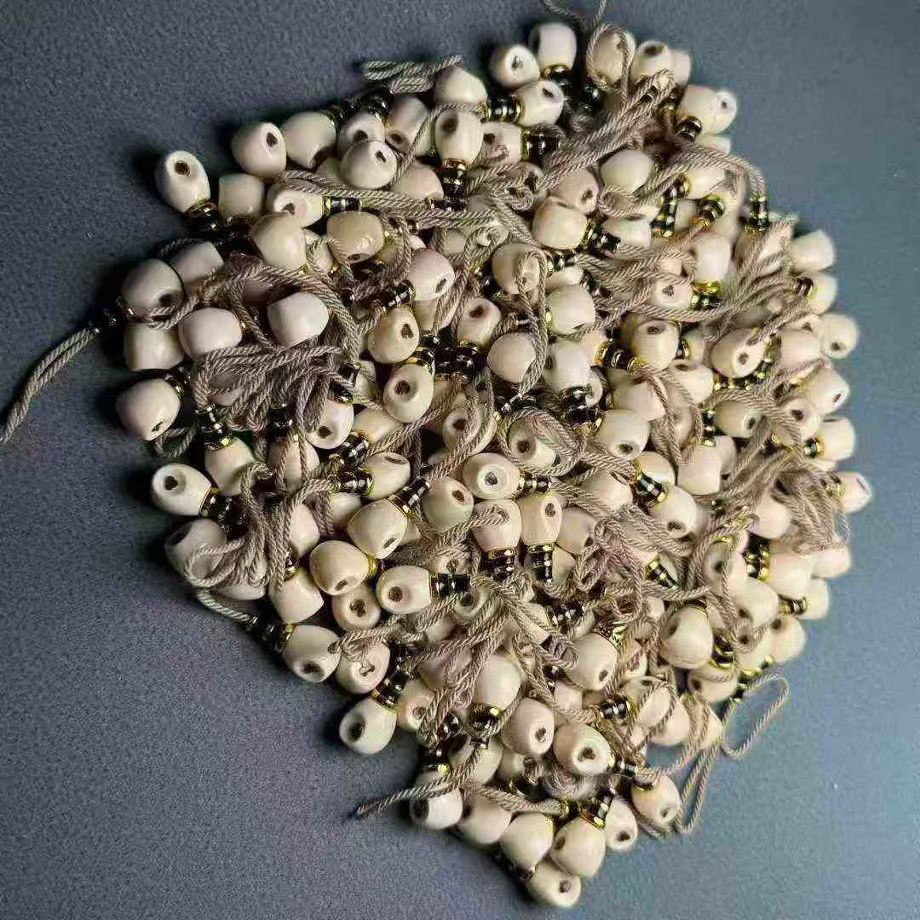 天然猛犸牙高品质黑金搭三通1.0cm