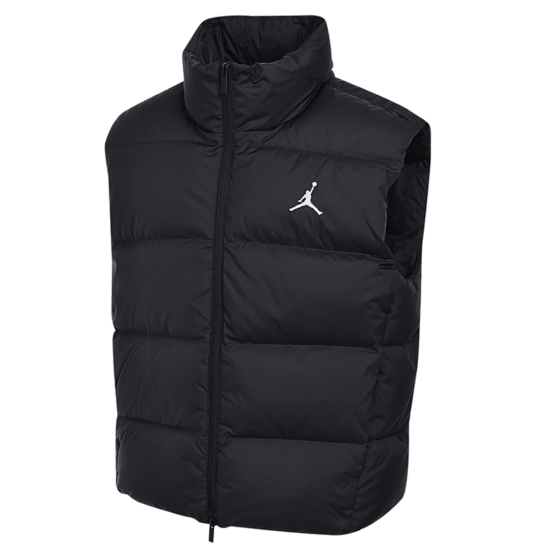 NIKE耐克【西】男装JORDAN运动立领拉链马甲IF4262-010