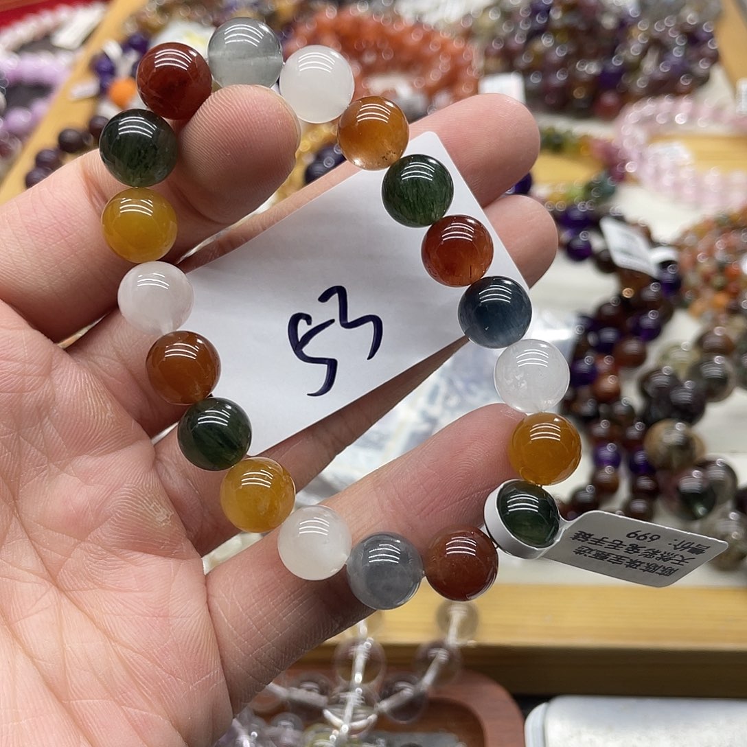 水晶手链未镶嵌天然