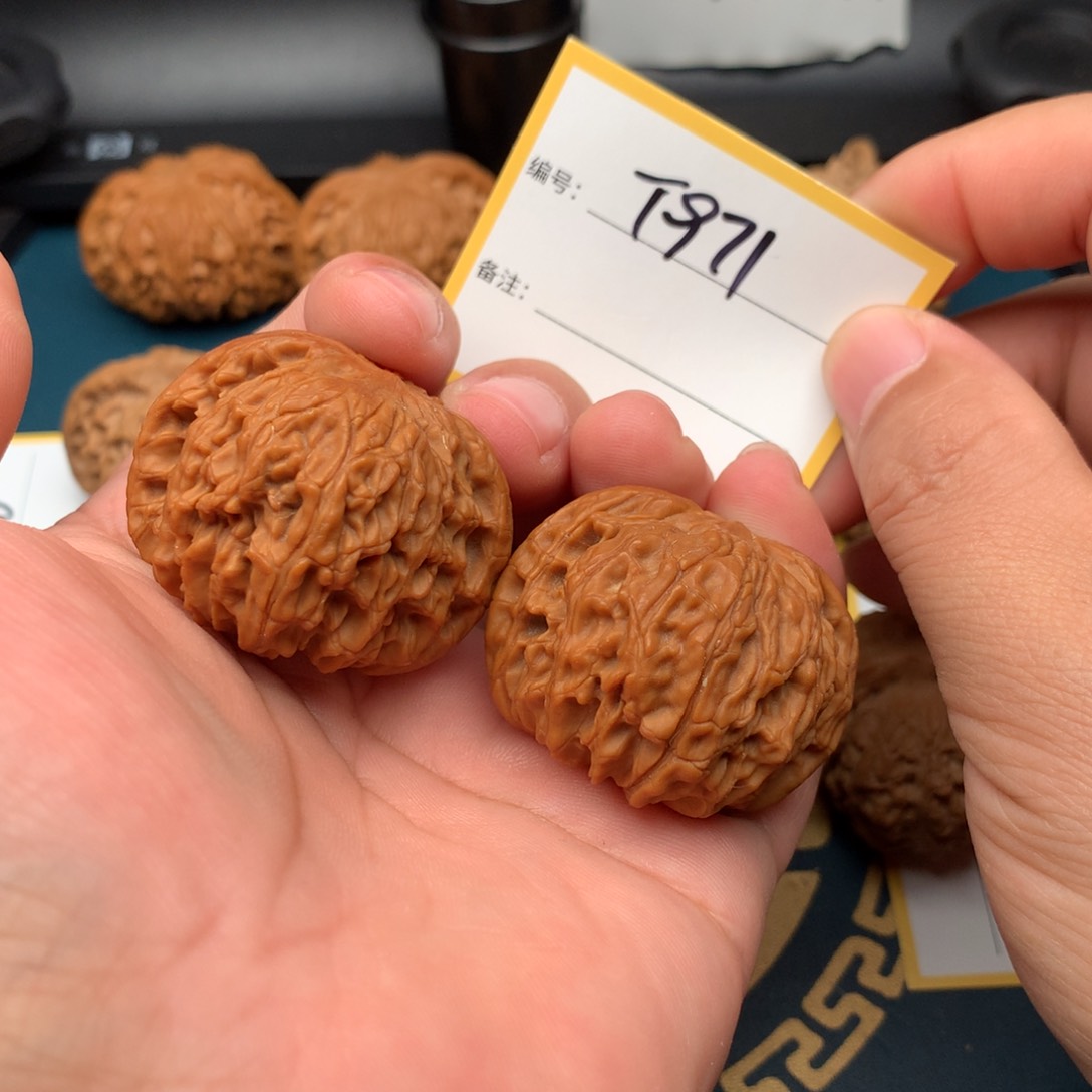 文玩核桃把件江**匪41磨盘971