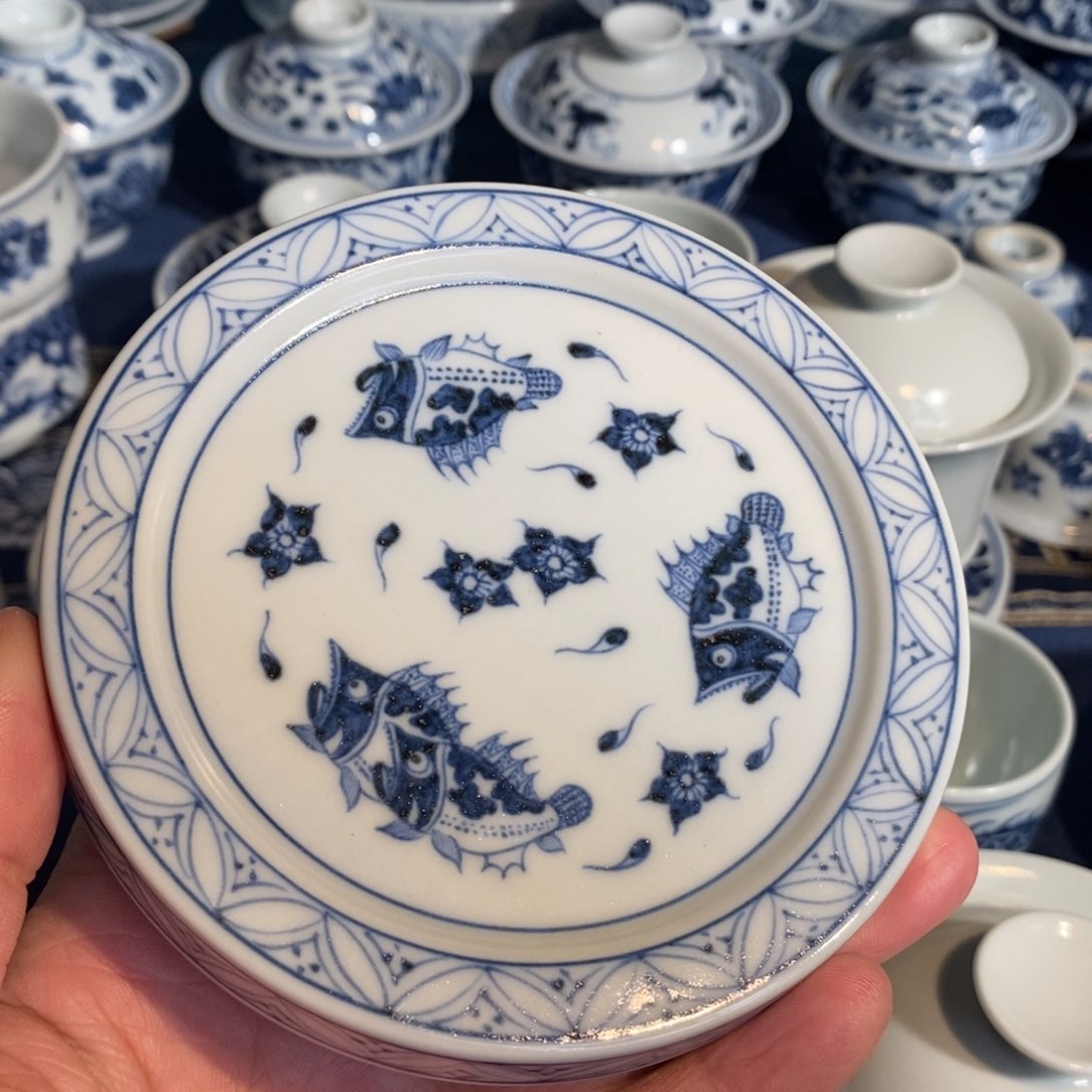 景德镇手工手绘陶瓷茶具