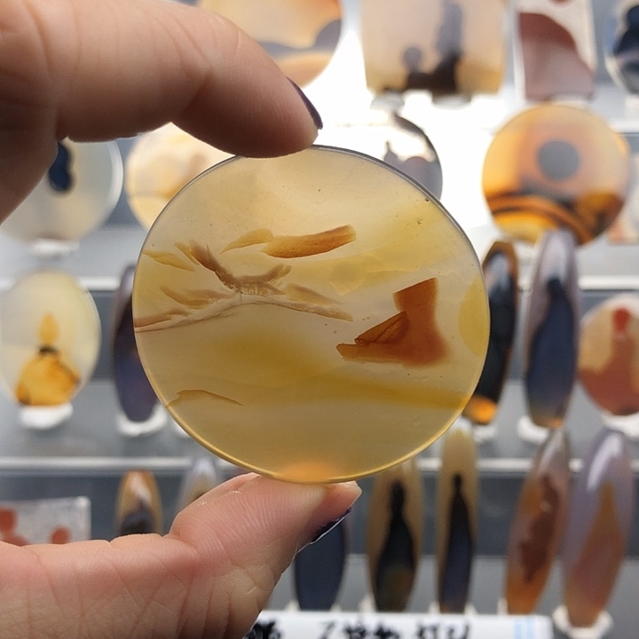 玛瑙/玉髓合金颈饰43