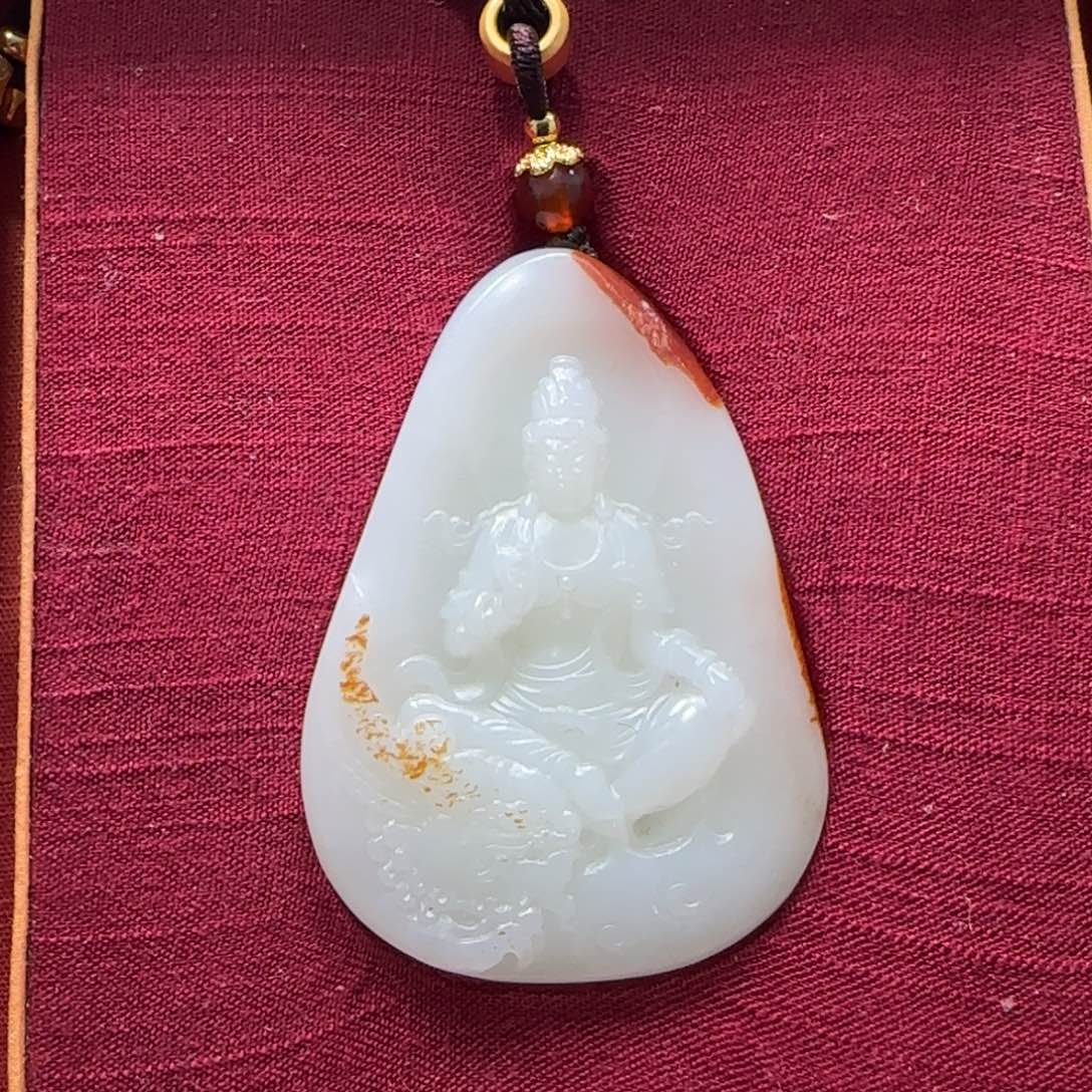 和田玉挂件未镶嵌