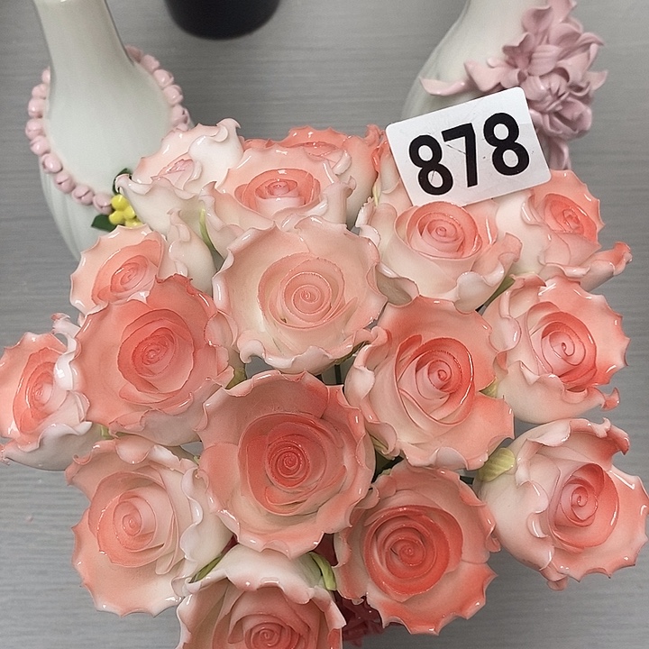 陶瓷陶瓷材料加工18朵