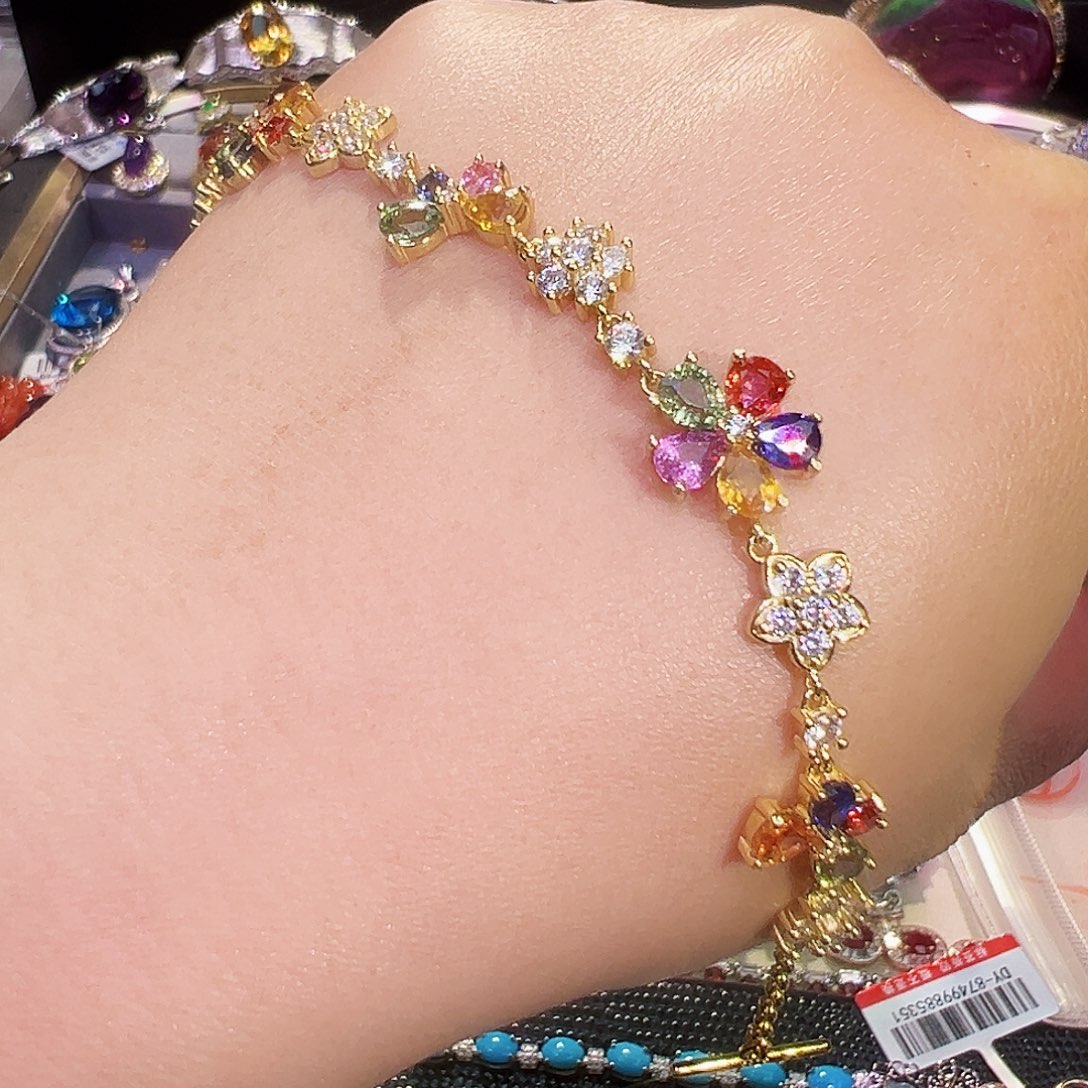 银S925镶嵌珠宝奇石蓝宝石