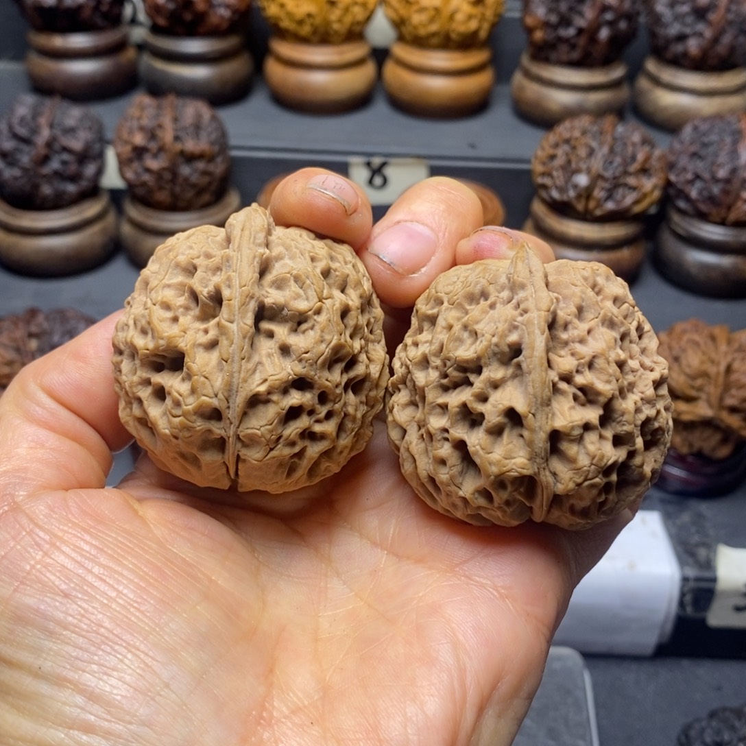 吊坠文玩核桃高山流水45