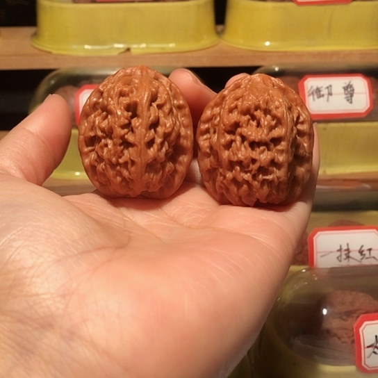 文玩核桃高端红莲