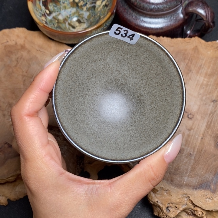 茶盏建窑建盏主人杯536