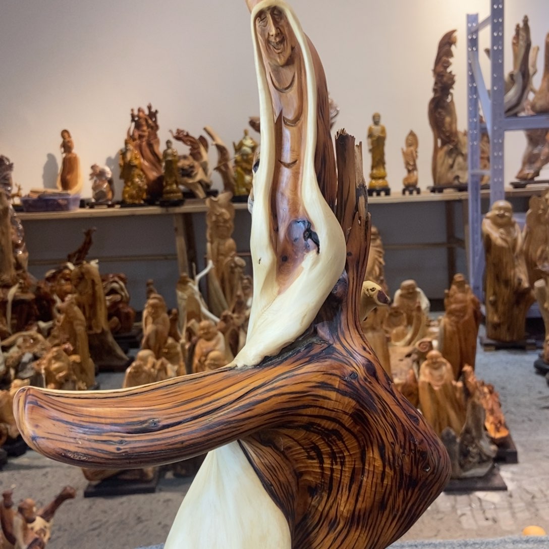 柏木（崖柏）太行崖柏根雕摆件