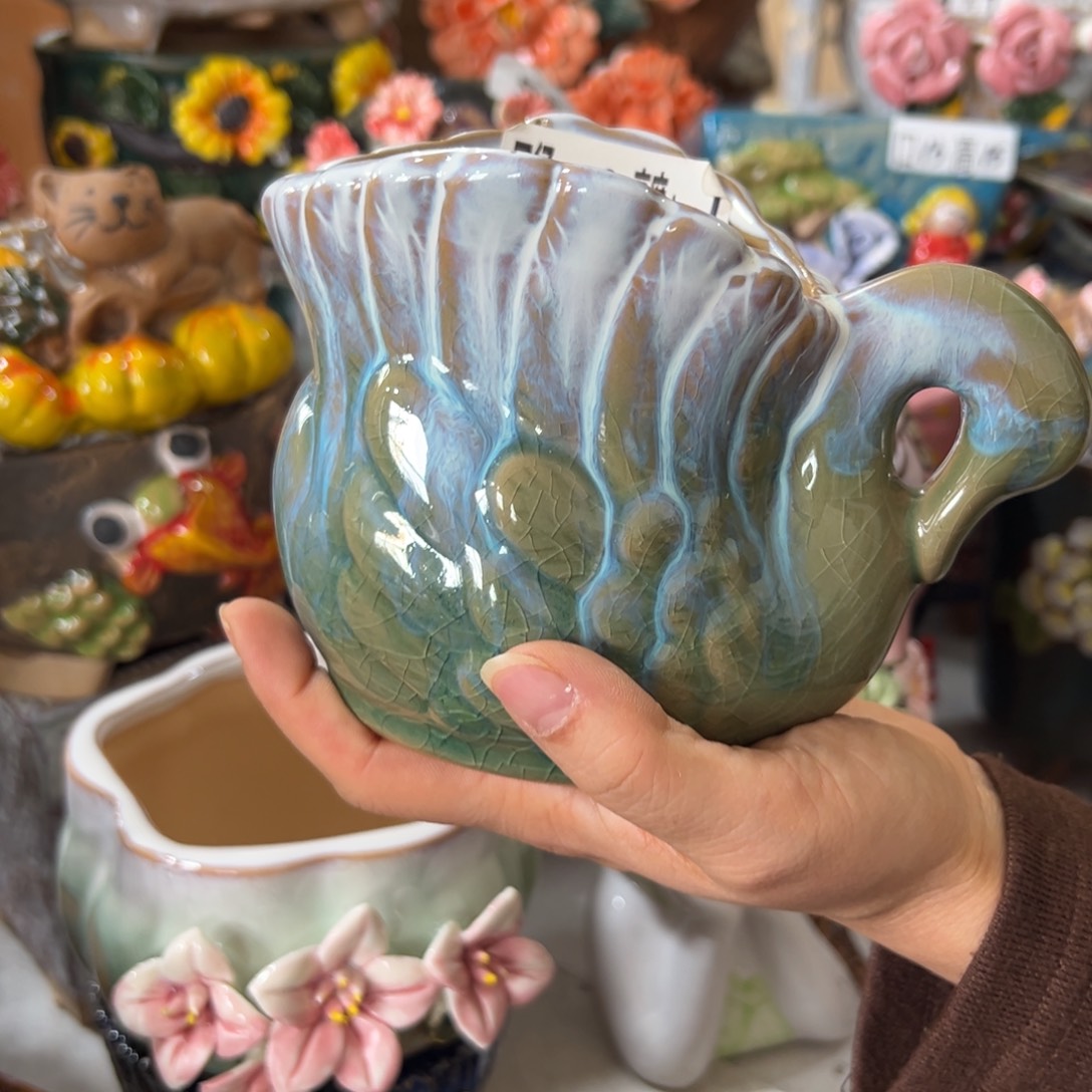 多肉花盆，满20发货爱退款拉黑