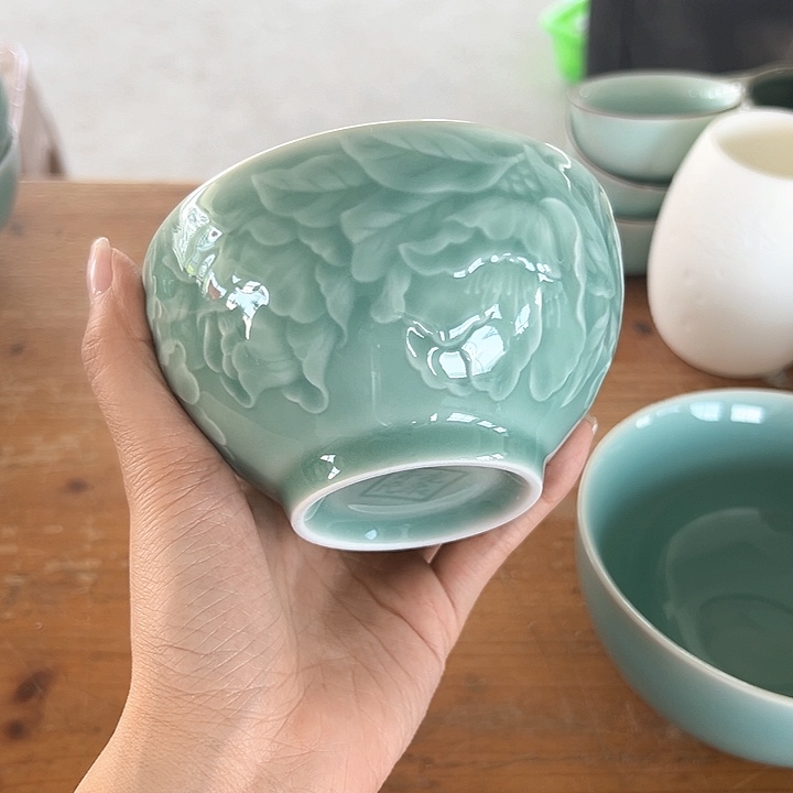 小米茶器龙泉青瓷