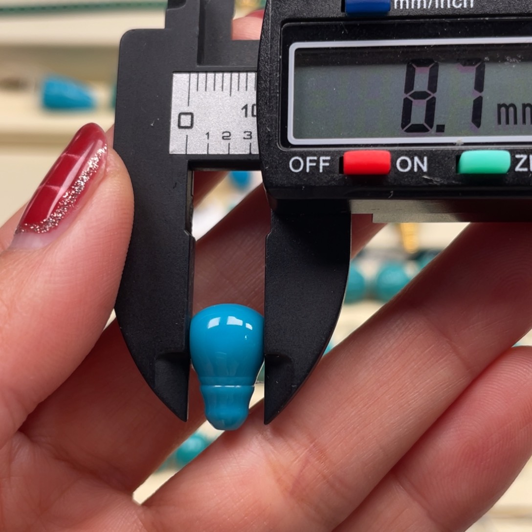 未镶嵌绿松石珠宝奇石三通