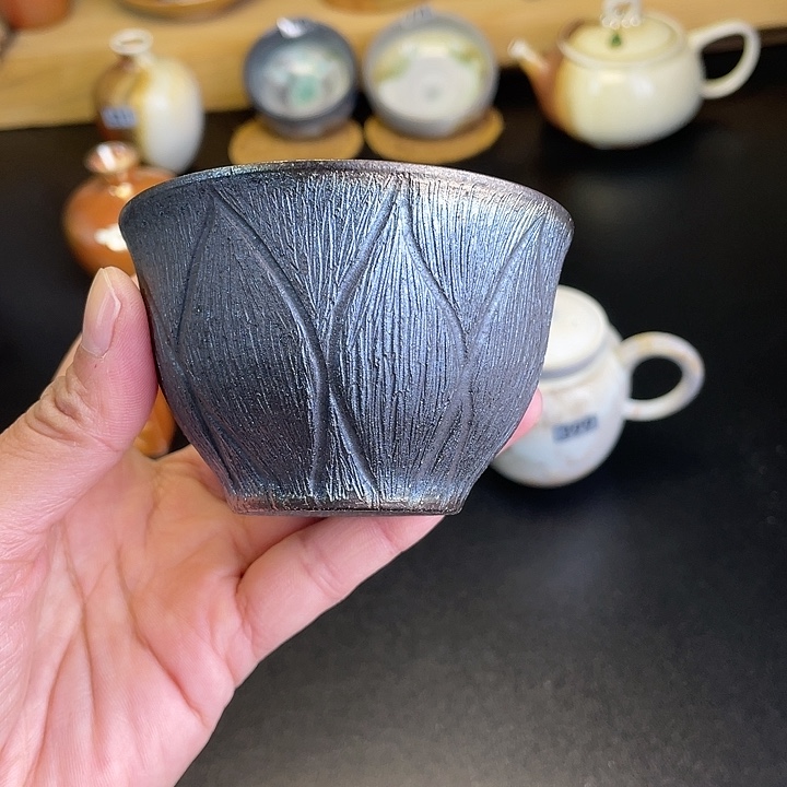 燃薪柴烧茶器主人杯