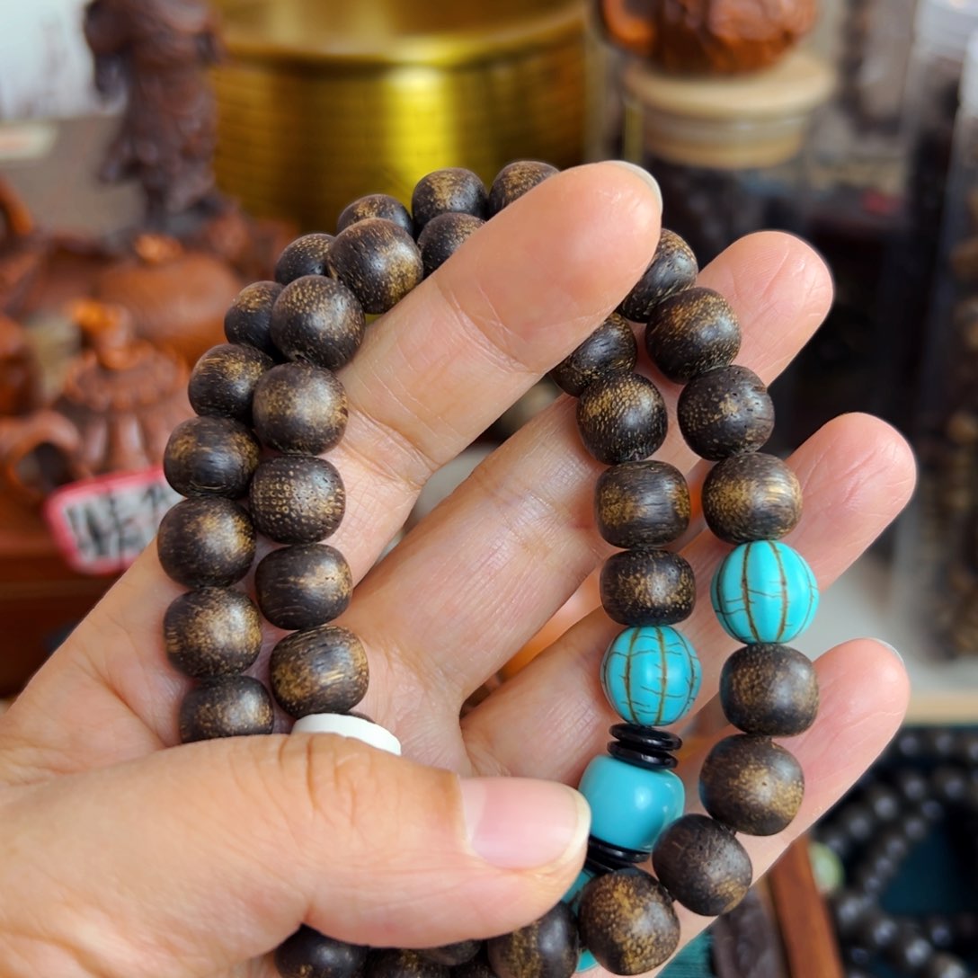 阴沉木年货节福利活动文玩手串摆件把件