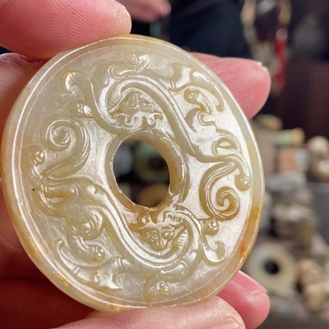 和田玉挂件未镶嵌